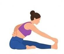 Ardha Baddha Padma Paschimottanasana