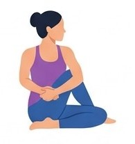 Marichyasana D