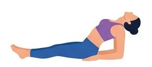 Matsyasana Variation