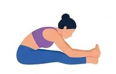 Paschimottanasana Variation
