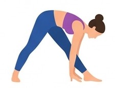 Parsvottanasana Variation