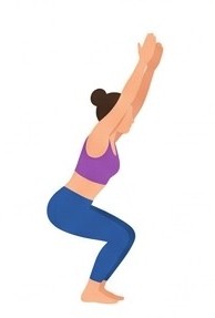 Utkatasana Variation