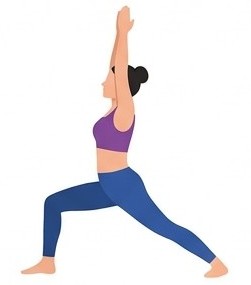 Virabhadrasana I
