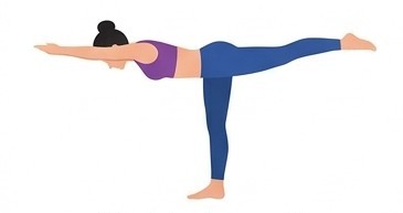 Virabhadrasana III